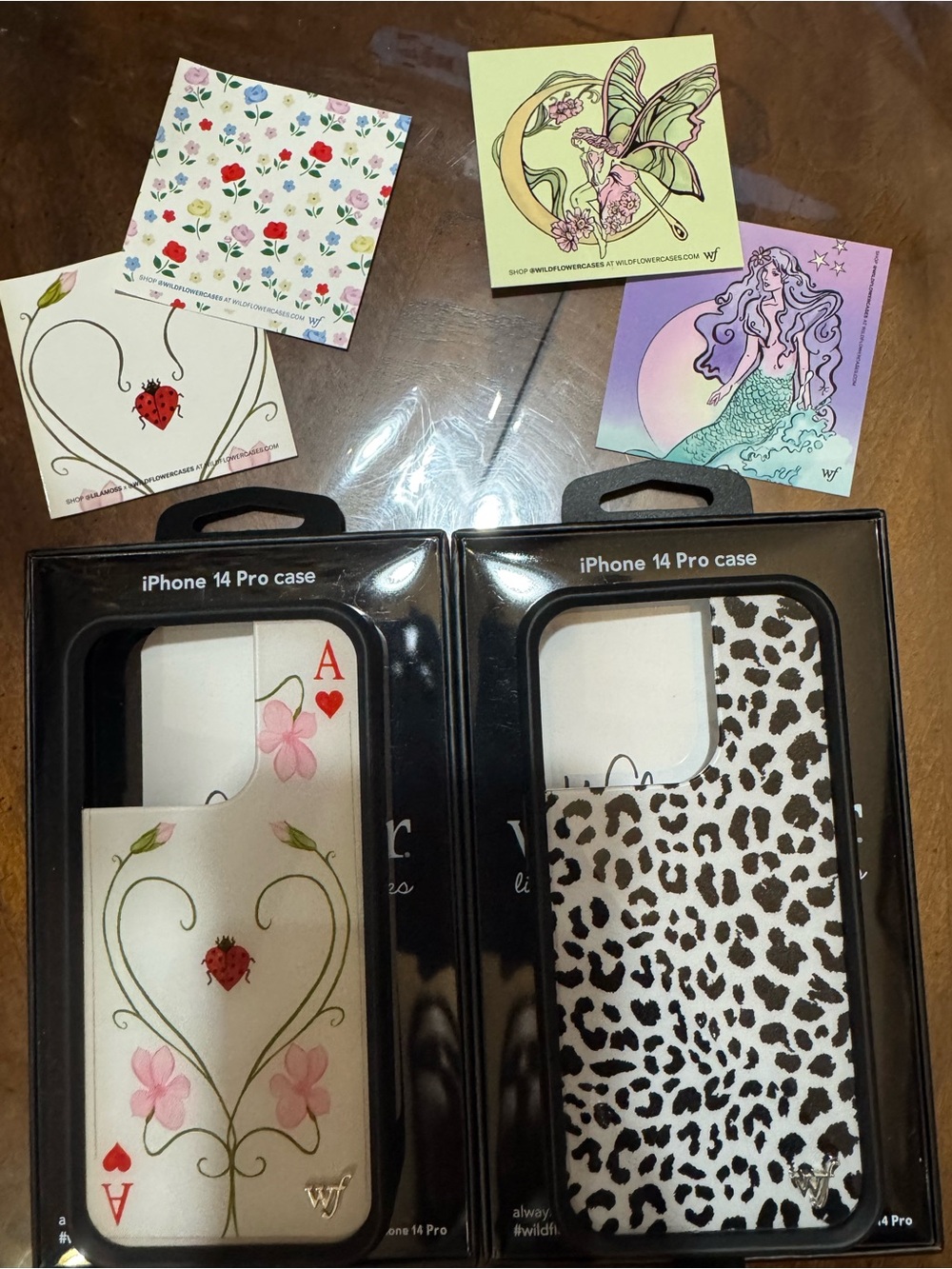 Wildflower iPhone 14 Pro Case / set of 2